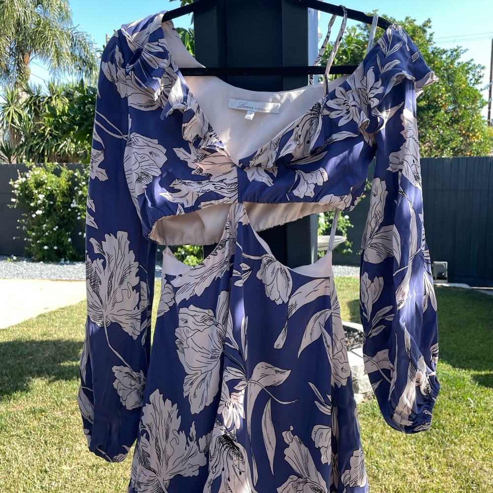 xRevolve Love Bliss Mini (Blue St. Barths floral)